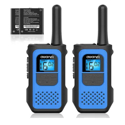 2/3/4 pcs AWANFI Two-Way Radio, Portable and Dourable Long Range Walkie Talkie for Outdoor Use, Sale In US CA MX EU UK