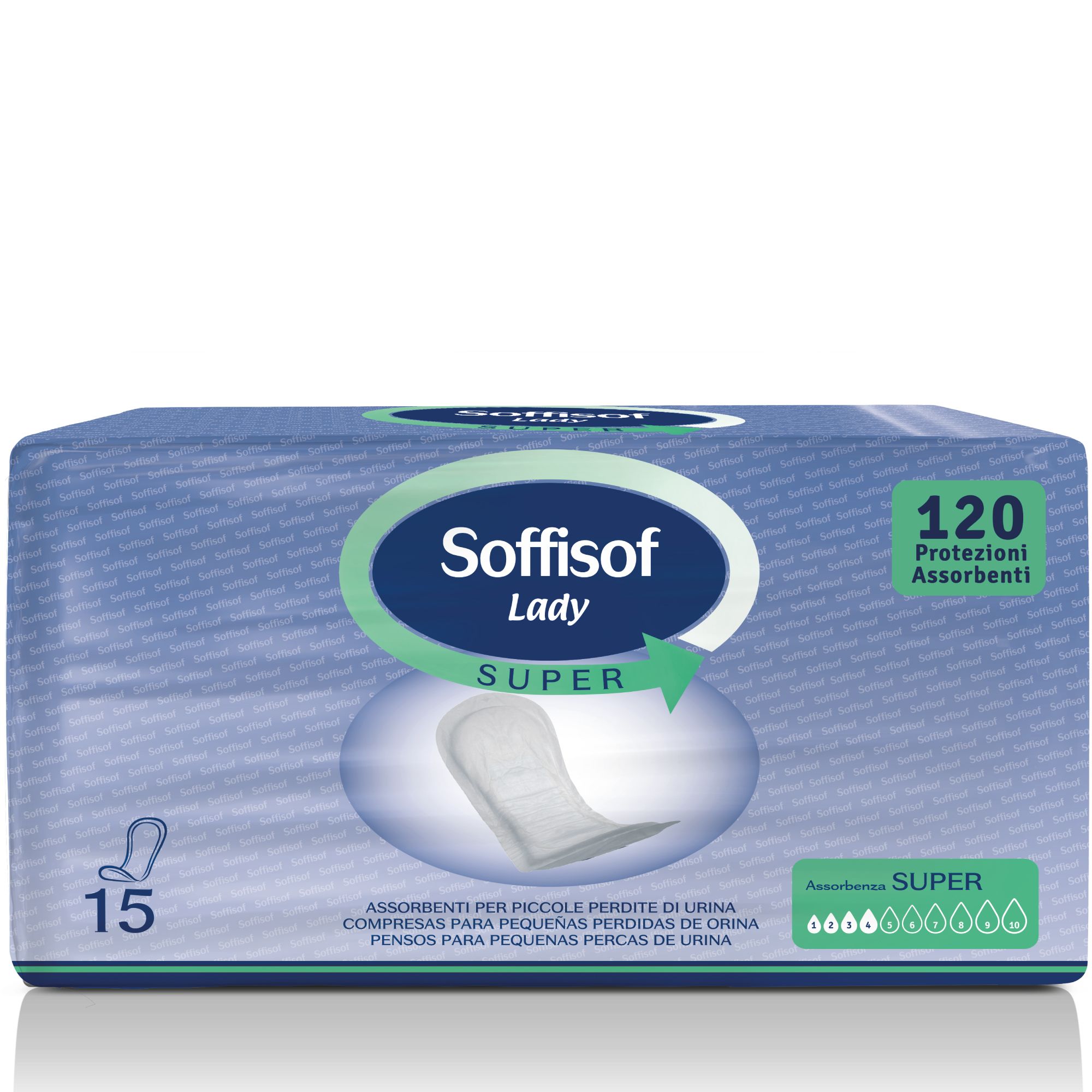 Soffisof Classic Lady Super Assorbenti Femminili Incontinenza 120 St