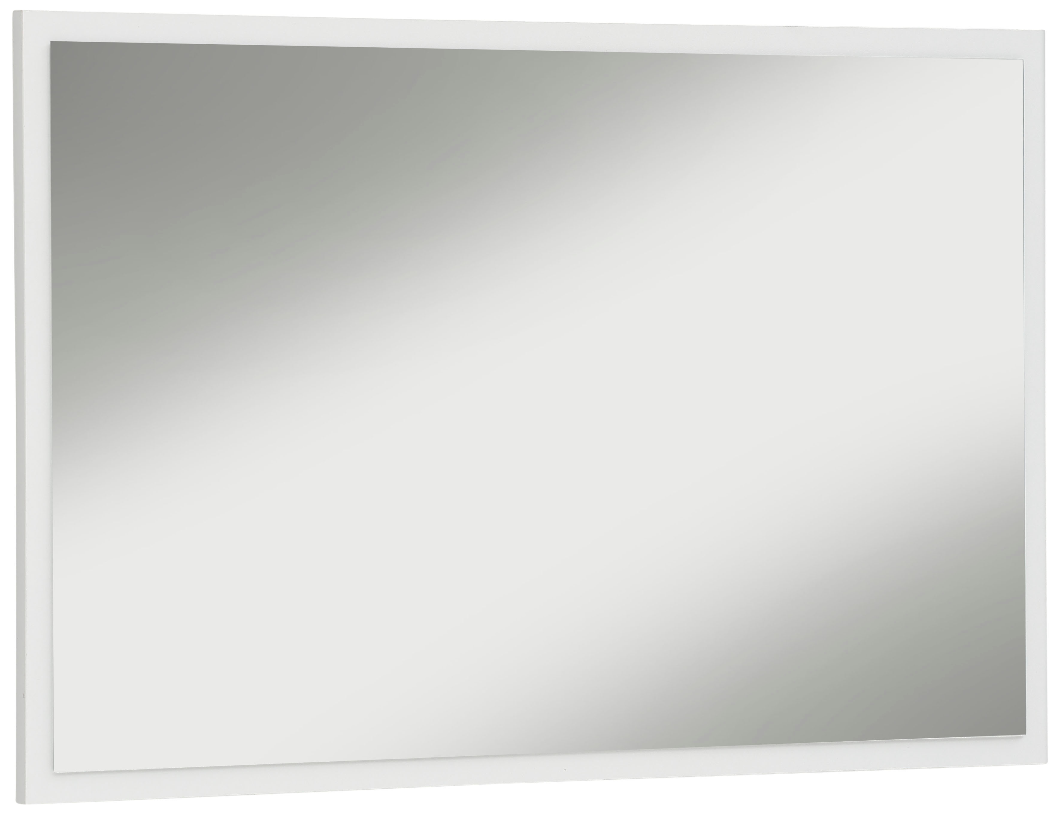 Wandspiegel INOSIGN "Astral", weiß, B:55,5cm H:85cm T:2cm, Spiegelglas, Spiegel, der Spiegel ist umkehrbar, Breite 55,5 cm Image
