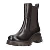Stiefelette PAUL GREEN "Paul Green Stiefelette Glattleder", Damen, Gr. 38, braun (espresso), Glattleder, casual, Schuhe