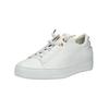 Sneaker PAUL GREEN "Paul Green Sneaker Leder", Damen, Gr. 38,5, weiß (weiß lack), Leder, casual, Schuhe