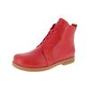 Schnürstiefelette ANDREA CONTI "Andrea Conti Stiefelette Leder", Damen, Gr. 37, rot (chili), Leder, casual, Schuhe