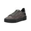 Sneaker HÖGL "Högl Sneaker Veloursleder", Damen, Gr. 41, grau (iron), Veloursleder, casual, Schuhe