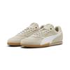 Sneaker PUMA "Bella Donna Nylon Sneakers Damen", Gr. 42, desert dust weiß gold beige, Obermaterial: Kuhleder, Textil, Synthetik; Futter: Textil; Innensohle: Textil; Laufsohle: Gummi, Schuhe