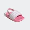 Badesandale ADIDAS SPORTSWEAR "ESTRAP KIDS ADILETTE", Gr. 22, pink (clear pink, cloud weiß, bliss pink), Synthetik, Textil, sportlich, Schuhe