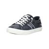 Sneaker MUSTANG SHOES "Mustang Shoes Sneaker Lederimitat/Textil", Herren, Gr. 44, blau (navy), Lederimitat, Textil, casual, Schuhe