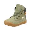 Schnürstiefelette PEPINO "Pepino Stiefelette Leder/Textil", Damen, Gr. 23, grün (hellgrün), Leder, Textil, casual, Schuhe