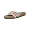 Pantolette LAZAMANI "Lazamani Pantoletten Leder", Damen, Gr. 39, grün (sage), Leder, casual, Schuhe