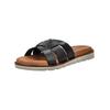 Pantolette CAMEL ACTIVE "camel active Pantoletten Leder", Damen, Gr. 42, schwarz, Leder, casual, Schuhe