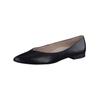 Ballerina PAUL GREEN "Paul Green Ballerinas Glattleder", Damen, Gr. 40,5, schwarz, Glattleder, casual, Schuhe