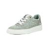 Sneaker MUSTANG SHOES "Mustang Shoes Sneaker Lederimitat", Damen, Gr. 40, grün (hellgrün), Lederimitat, casual, Schuhe