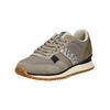 Sneaker NAPAPIJRI "Napapijri Sneaker Lederimitat/Textil", Gr. 43, braun (tabacco), Lederimitat, Textil, casual, Schuhe