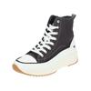 Sneaker MUSTANG SHOES "Mustang Shoes Sneaker Lederimitat/Textil", Damen, Gr. 40, schwarz, Lederimitat, Textil, casual, Schuhe