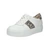 Sneaker PAUL GREEN "Paul Green Sneaker Leder", Damen, Gr. 38,5, weiß kombi, Leder, casual, Schuhe