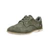 Schnürschuh MUSTANG SHOES "Mustang Shoes Halbschuhe Lederimitat", Herren, Gr. 41, grün (oliv), Lederimitat, casual, Schuhe