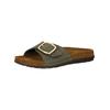 Hausschuh ROHDE "Rohde Hausschuhe Leder", Damen, Gr. 40, grün (olive), Leder, casual, Schuhe