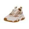 Sneaker STEVE MADDEN "STEVE MADDEN Sneaker Lederimitat/Mesh", Damen, Gr. 38, weiß (weiß, beige), Lederimitat, Textil, casual, Schuhe