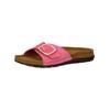 Hausschuh ROHDE "Rohde Hausschuhe Leder", Damen, Gr. 37, pink, Leder, casual, Schuhe
