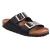 Pantolette ROHDE "ALBA", Damen, Gr. 35, schwarz, Lackleder, glänzend, klassisch, Schuhe, Sommerschuh, Hausschuh, Strandschuh, Schlappen, Schnallenverschlüsse