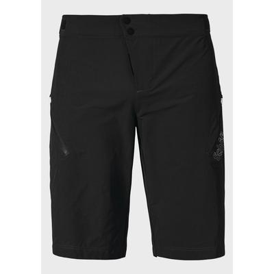 Shorts SCHÖFFEL "Bike Shorts Style Puula MNS", Gr. 54, Normalgrößen, schwarz (9990, schwarz), Oberstoff: 95% Nylon 5% Elasthan, sportlich, Hosen Image