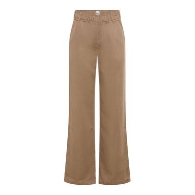 5-Pocket-Hose BRAX "Style MAINE", Damen, Gr. 44K (22), Kurzgrößen, grau (taupe), 100% Lyocell, Hosen Image