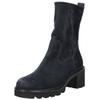 Stiefelette PAUL GREEN "Paul Green Stiefelette Veloursleder", Damen, Gr. 39, blau, Veloursleder, casual, Schuhe