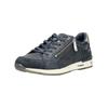 Sneaker MUSTANG SHOES "Mustang Shoes Sneaker Lederimitat", Herren, Gr. 44, blau (navy), Lederimitat, casual, Schuhe