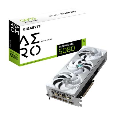 GIGABYTE Grafikkarte "GeForce RTX 5080 AERO OC SFF 16G Grafikkarte - 16 GB GDDR7, 256 Bit, P", eh13, Grafikkarten, Topseller