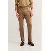 Chinohose BUGATTI "Modern Fit", Herren, Gr. 34, Länge 30, 640, hellbraun, 89% Baumwolle, 7% Polyester, 4% Elasthan, unifarben, casual, normal, Hosen, mit Luxury Power Stretch