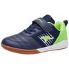 Sneaker KANGAROOS "K5-Super Court EV", Gr. 28, bunt (dk navy, lime), Textil, Synthetik, sportlich, Schuhe