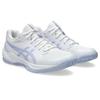 Hallenschuh ASICS "GEL-TASK 4", Gr. 42,5, weiß, vapor, Synthetik, sportlich, Schuhe