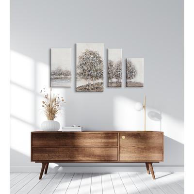 Ölgemälde BÖNNINGHOFF, beige (farbe bild(er): beige, wei), B:124cm H:70cm T:3cm, Canvas, Holz, Bilder, jedes Bild ein Unikat Image