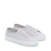 Sneaker SUPERGA "3750 LEGGERA", Gr. 41, grau silber, Textil, sportlich, Schuhe