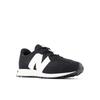 Sneaker NEW BALANCE "327", Gr. 39, schwarz-weiß (schwarz, weiß), Synthetik, sportlich, Schuhe