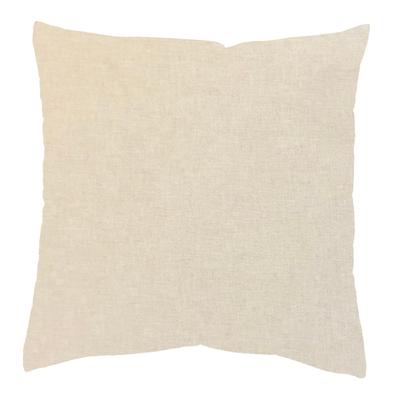 Kissenhülle HOME WOHNIDEEN "LUCIO" Gr. 2, beige (natur), B:50cm L:50cm, Polyester, Polyester, Kissenbezüge Image