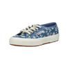 Sneaker SUPERGA "Superga Sneaker Baumwolle", Gr. 38, blau (jeans), Textil, casual, Schuhe