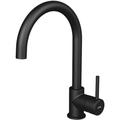 Mio Style - Mitigeur d'évier, Cold Start, noir mat H3512F17162601 - Jika