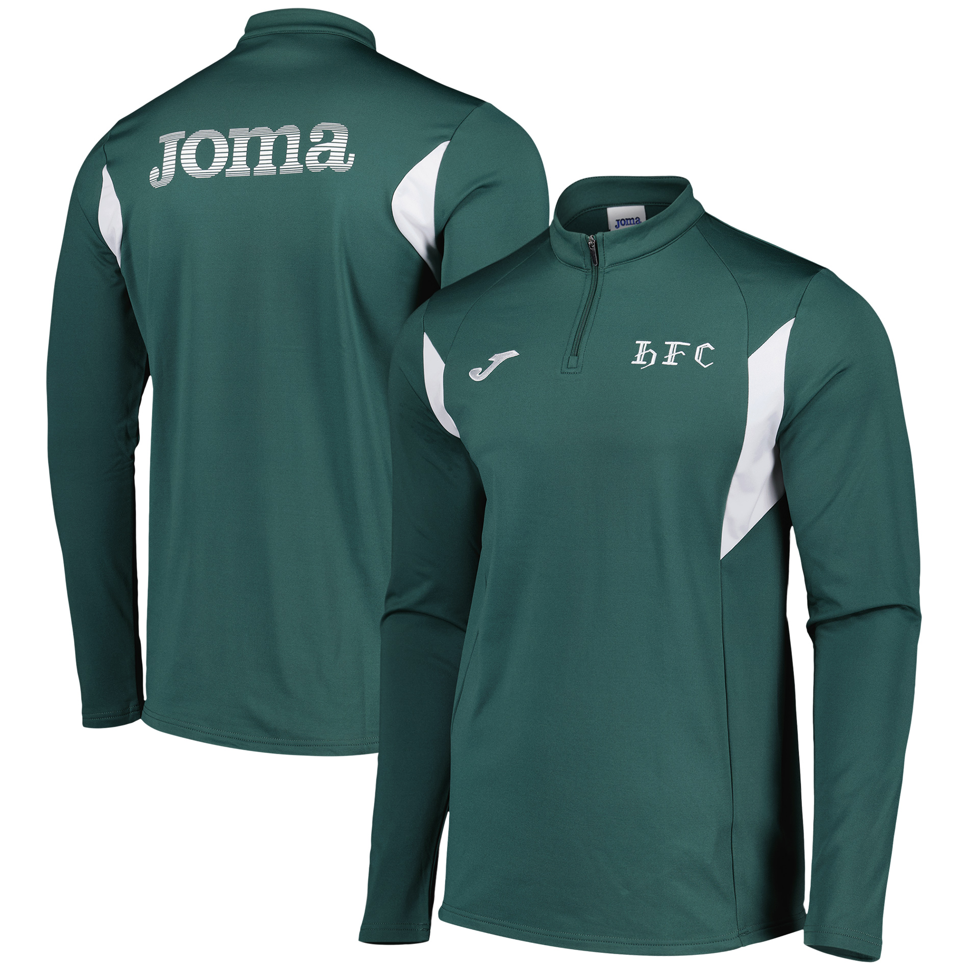Hibernian Joma Spieler Midlayer Trainingsoberteil - Grün Image