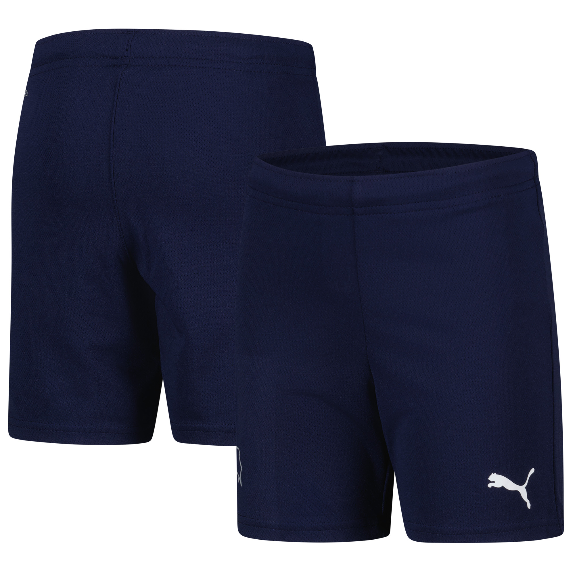 Derby County PUMA Trainingsshorts - Marineblau - Kinder Image