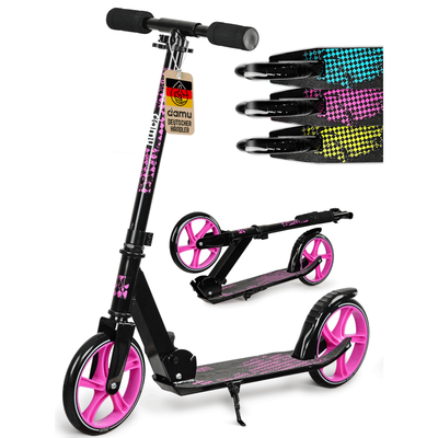 TEMU Daum For – Foldable, Height-adjustable, 360° Steering, Lightweight, Supports Up To 100 Kg Image