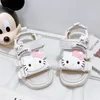 Hallo Kitty Kinder Schuhe Sanrios Mädchen Sandalen Sommer Kawaii Cartoon Neue Cartoon Sport Strand