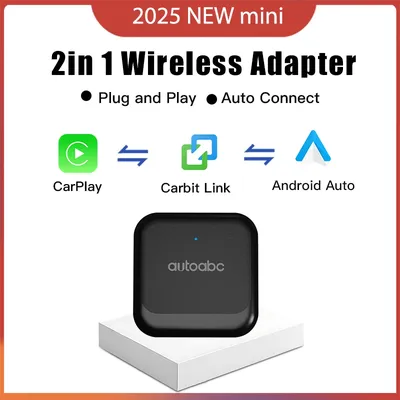 Plug and Play Carbitlink Smartlink Phonelink Adapter to Wireless CarPlay Android AUTO dongle Box