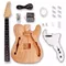 E-Gitarren-Set, DIY-Baugruppe aus 6-saitigem 22 hochwertigem E-Gitarren-Instrument, Augul-Korpus, Studenten-Instrumentengitarre