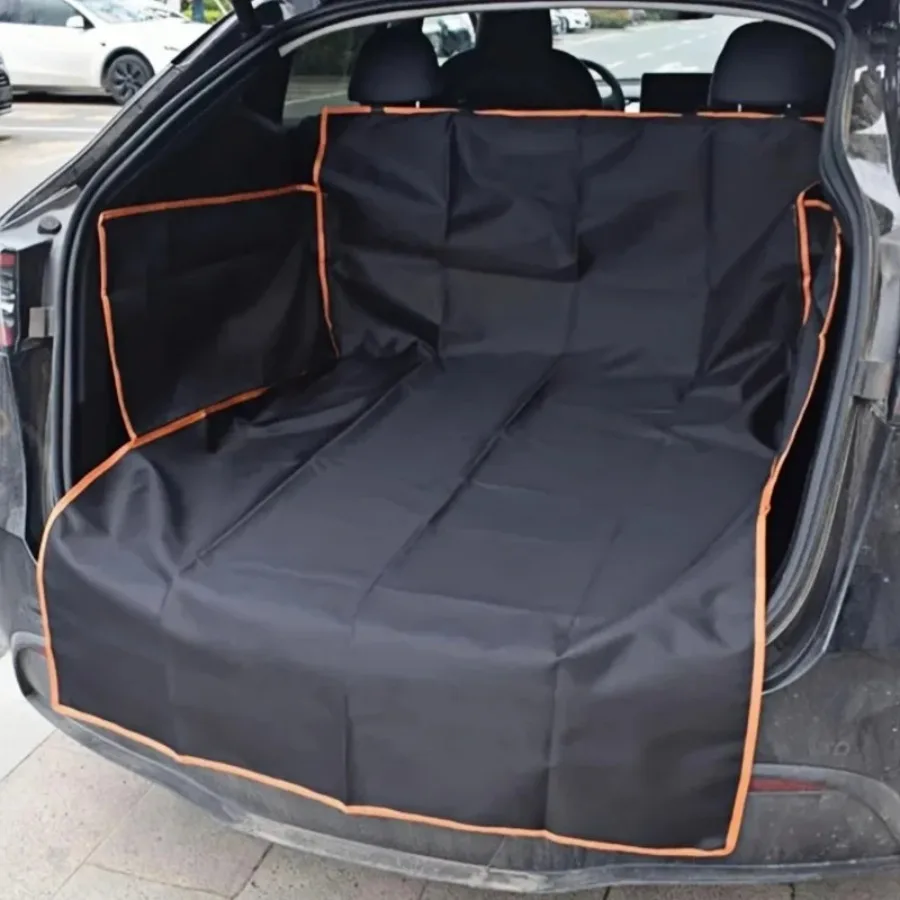 Haustier Hund Auto Hinten Sitz Abdeckung Anti-Scratch Kissen Matte Wasserdichte Cargo Liner Schutz Pad Für Camping Reise Image