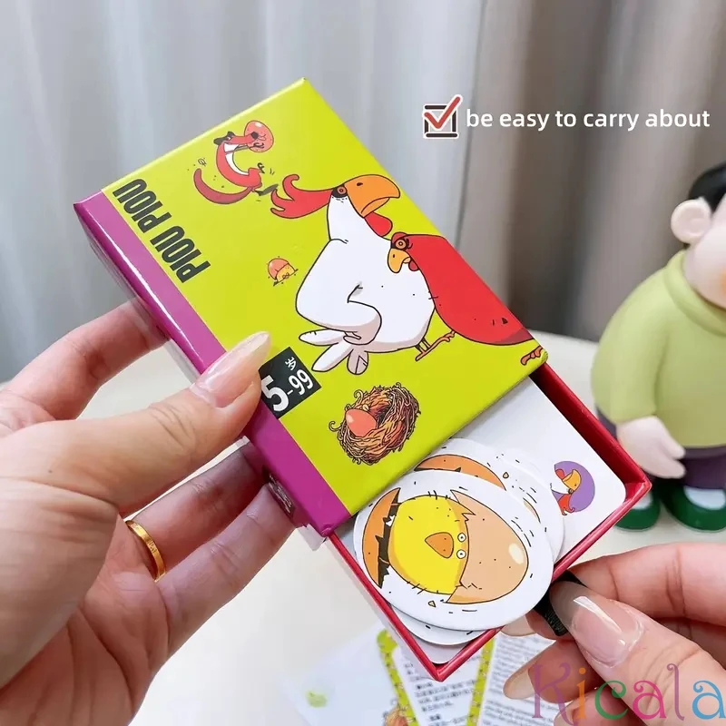 Educational Smart Toys for Kids Chick Run Logic Reasoning Strategy Card Game Learning Educational Toys Kids Card for gifts