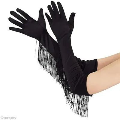 Frauen Oper Handschuhe Hochzeit Lange Handschuhe Neue Mode Sexy Dress Up Kostüm Weibliche Elegante Pageant Fäustlinge 1920er Jahre Party Dance Fäustling Image