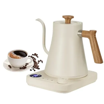 1200W Electric Gooseneck Kettle Hand Brewed Kettle Coffee Pot Intelligent Constant Temperature Control Tea Pot Electric Kettle