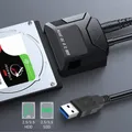 Adattatore per disco rigido Serial ATA ad alta velocità da 5 Gbps Cavo da USB 3.0 a SATA 3 per HDD esterno SSD da 3,5/2,5 pollici Convertitore SATA a USB