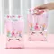 Blumen Einhorn Hand Geschenktüte Regenbogen Einhorn Thema Geburtstag Party Dekorationen Kinder Hochzeit Baby Shower Party Supplies Süßigkeiten Tasche