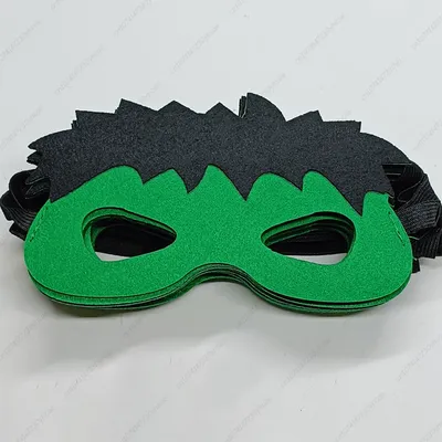 1/5/10PCS Disney Marvel The Hulk Halloween Masken für Kinder Superheld Cosplay Kostüm Maske Kinder Image